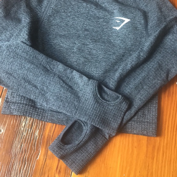 Gymshark Vital Seamless Long Sleeve Crop Top - Picture 6 of 6